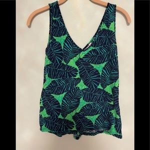 Lilly Pulitzer Gigi Palm Leaf Tank